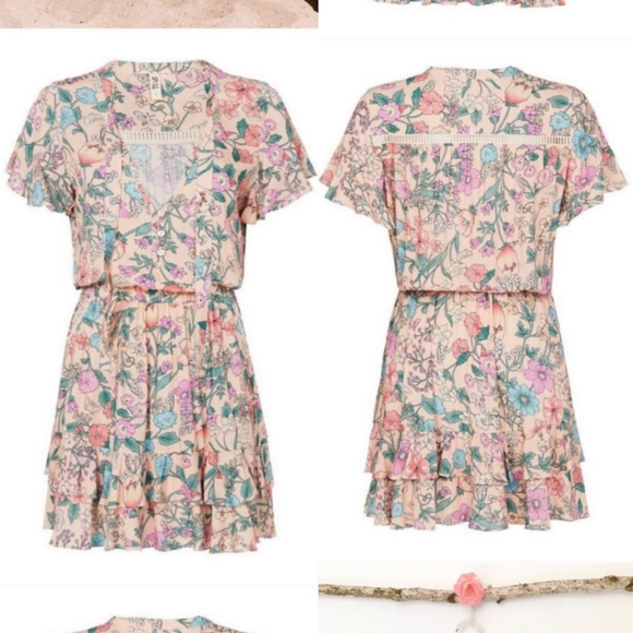 Spell | Dresses | New Spell Designs Sayulita Mini Dress Musk Xs Pink ...